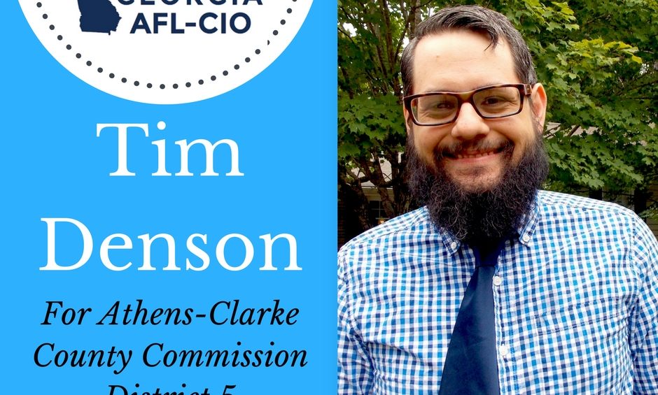 Georgia AFL-CIO Endorses Tim Denson