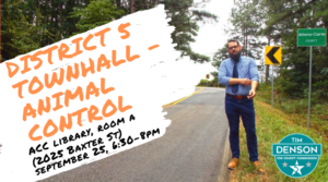 Sept 2019 District 5 Townhall