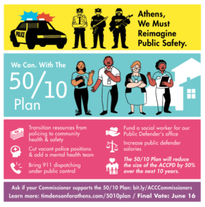 50/10 Plan to Reimagine Public Safety in Athens
