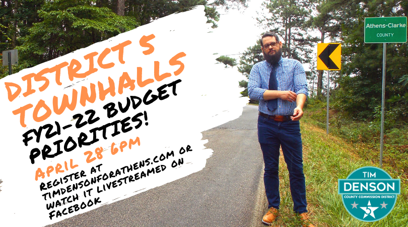 District 5 Townhall on FY21 Budget