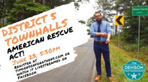 District 5 Townhall - American Rescue Act Athens