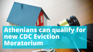 CDC Eviction moratorium in Athens Georgia