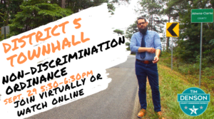 District 5 Townhall - Non-Discrimination Ordinance