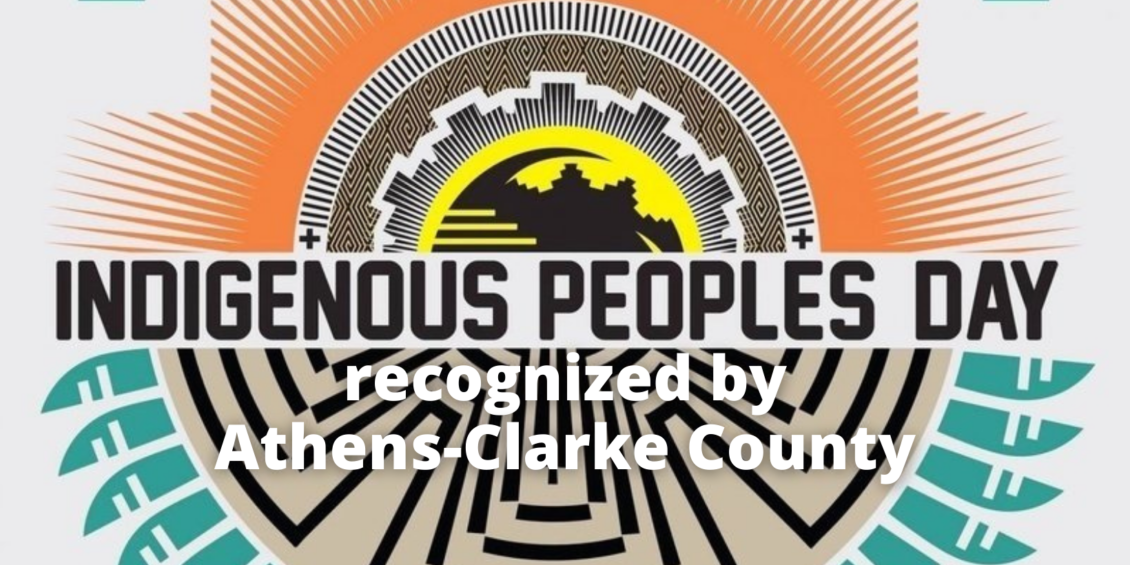 Athens, Georgia recognizes Indigenous Peoples Day