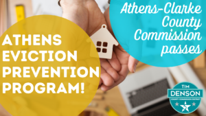 Commission passes Athens Eviction Prevention Program!